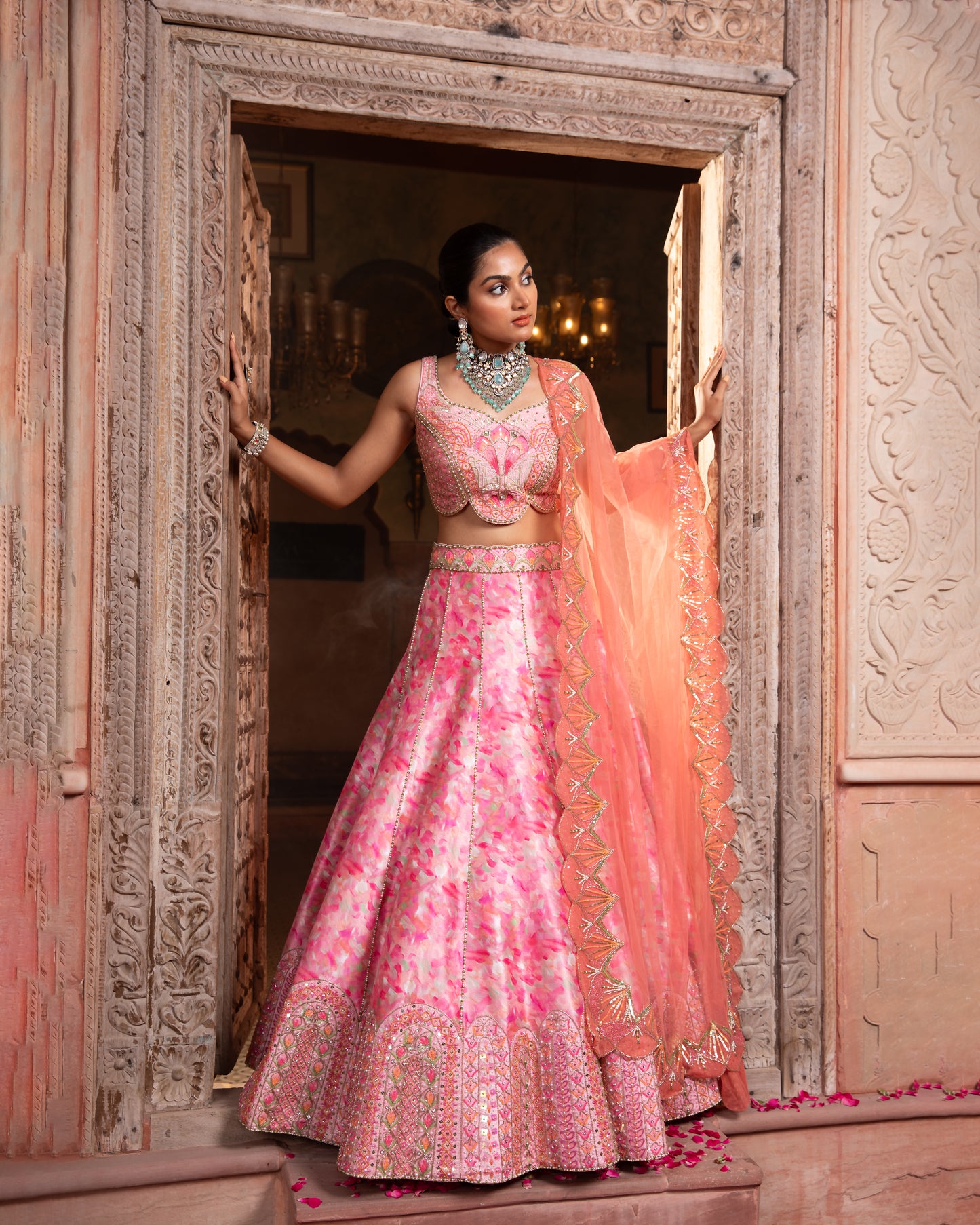 The Blush Dreams Lehenga