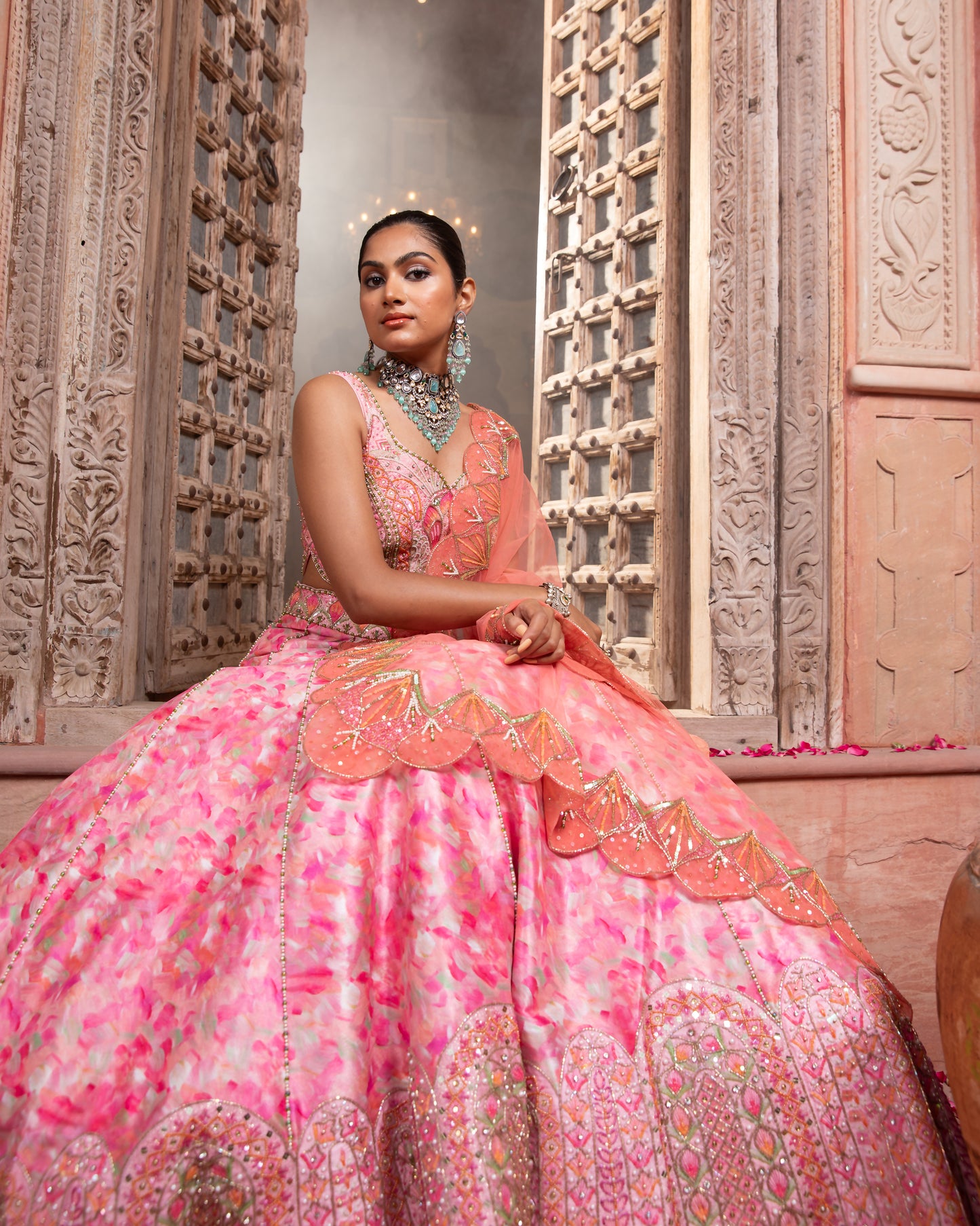 The Blush Dreams Lehenga