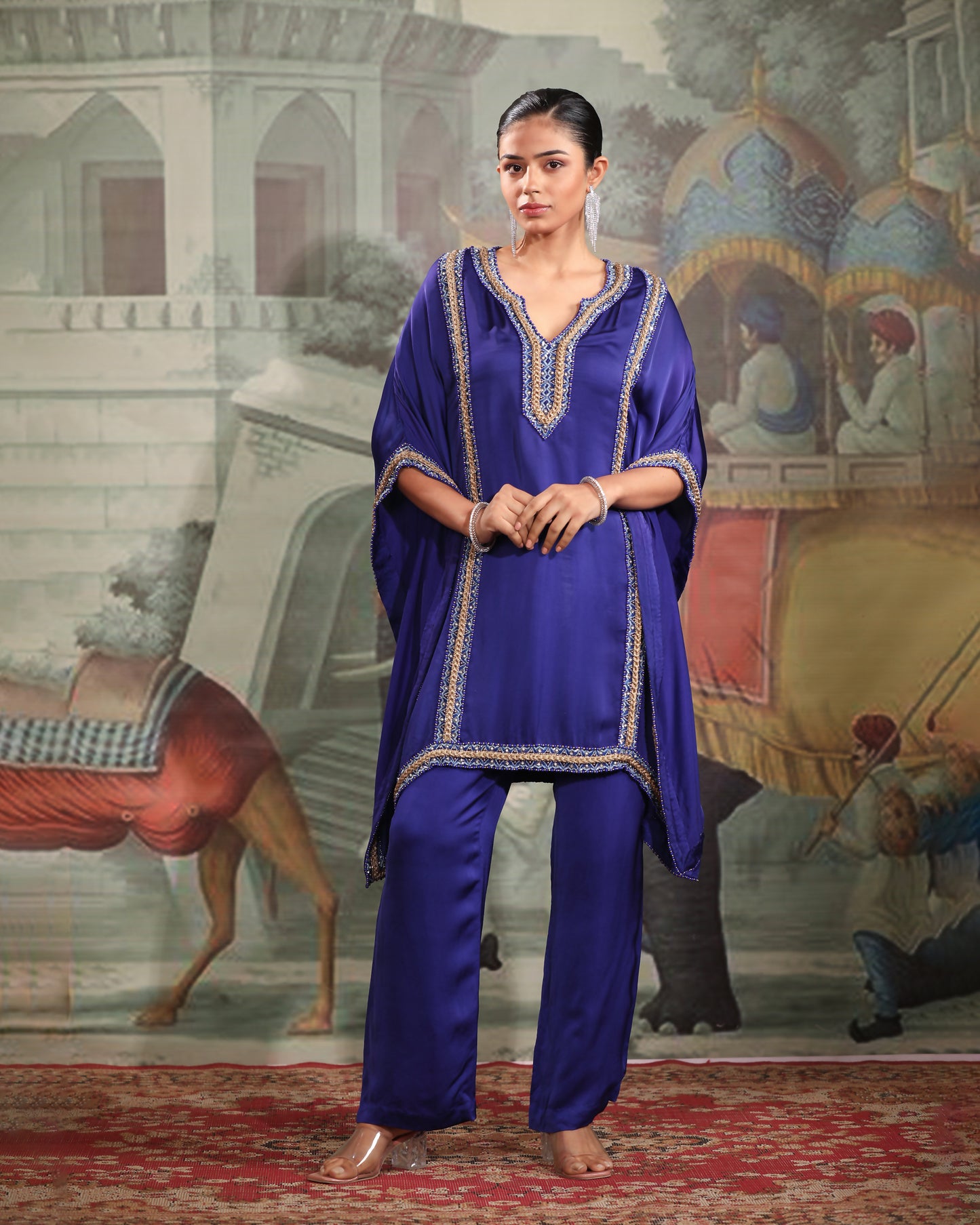 ELECTRIC BLUE KAFTAN