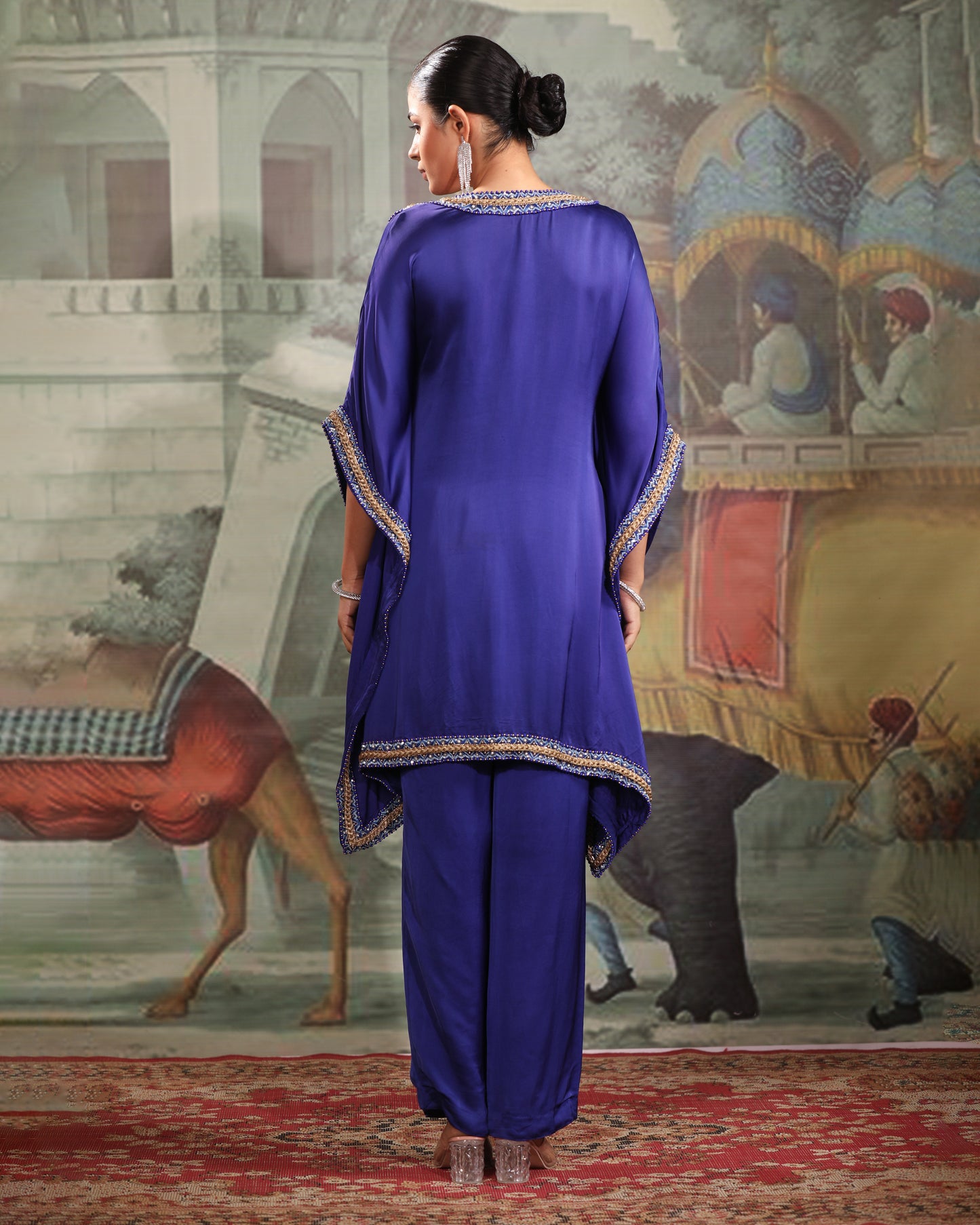 ELECTRIC BLUE KAFTAN